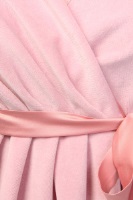 Шикарный велюровый халат (714 нежно-розовый)