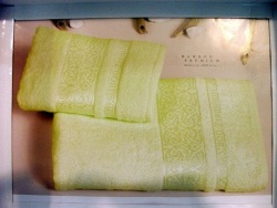 Роскошный набор полотенец Bamboo Premium 2-а предмета. В оригинальной коробке.